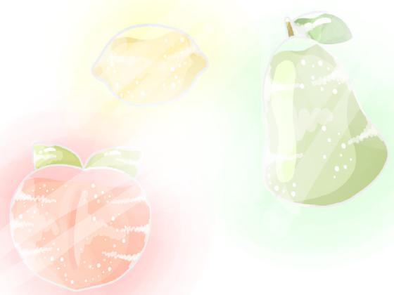 Pixel fruities 🍑🍐🍋 1