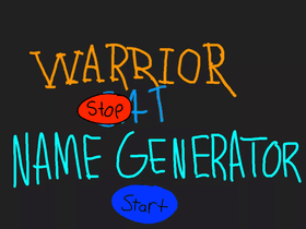 Warrior cat name generator 1 1 1