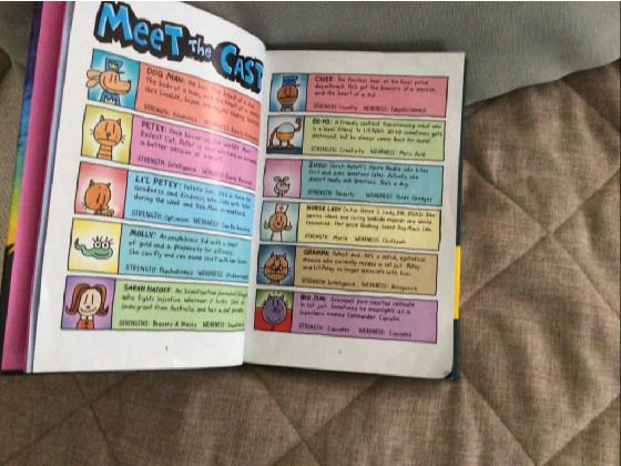 meet the cast (dog man)