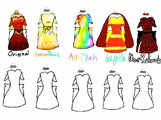 ♡design a dress♡