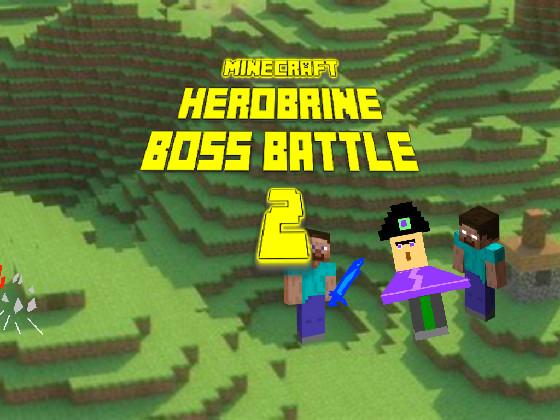 minecraft herobrine boss battle (pls like) 1