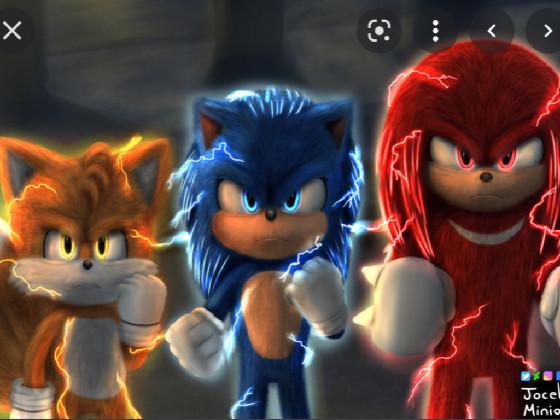 sonic tails and kunckles (from the web) 