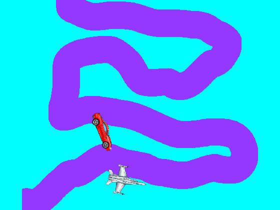 art with cars and planes