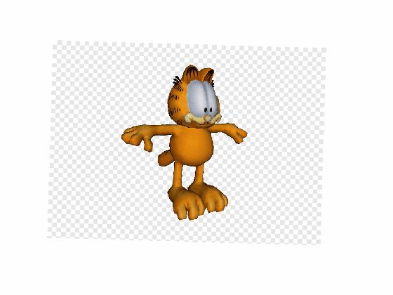 stare at Garfield he is coming for youuuu 1 1