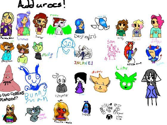 Add ur ocs! 1 1 1 remix 1 1