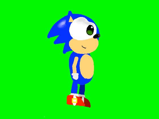 Sonic Idle Costume