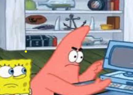 spongebob computer GIF funny😂