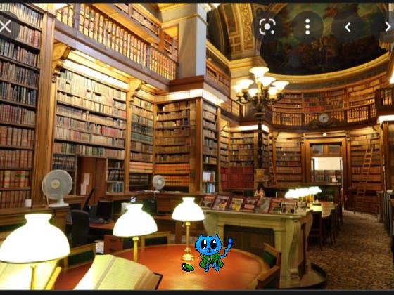 draw ur oc in the library  1