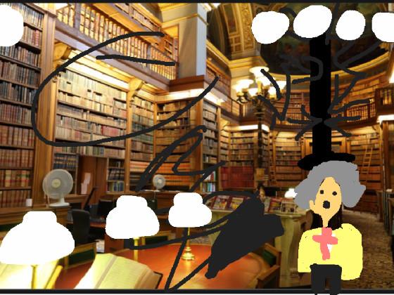 draw ur oc in the library  1