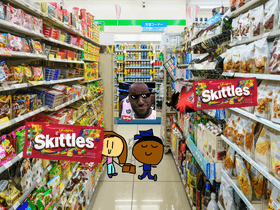 gimmie sum skittles! 2 1 1