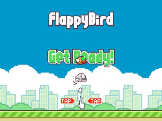 Flappy Bird particals