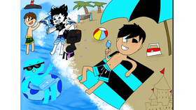 Icy SMP Beach Day