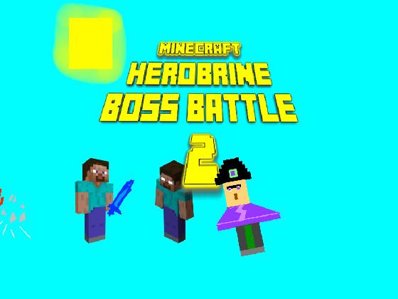 minecraft herobrine boss battle (pls like) 1 1