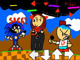 FNF arrow gennerater Vs Sonic . EXE pibby
