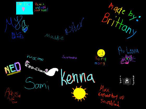 remix add your name 1 1 1 1