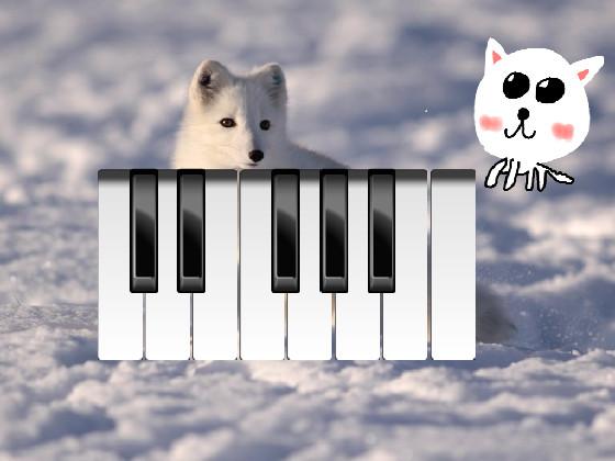 arctic fox piano 🎹