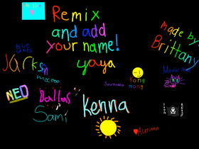 remix add your name i did
