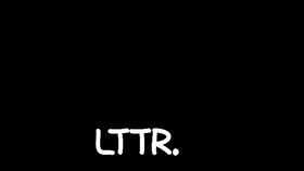 LTTR. Bounce Screensaver