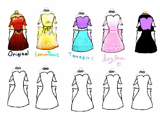 re:🏵design a dress🏵 1 1 1