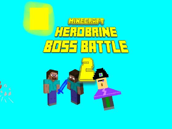 minecraft herobrine boss battle (pls like) 1 1 1