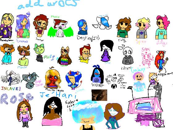 Add ur ocs! 1 1 1 1 1 1 1 1