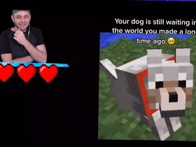 This almost made me cry i think i play minecraft too much