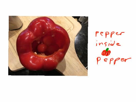 Pepper Inside A Pepper
