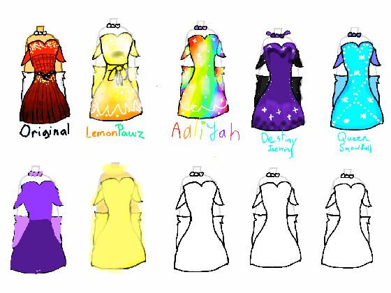 re:🏵design a dress🏵 1 1 1 1 1