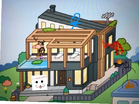 draw your oc on this big house!! 1 1 1
