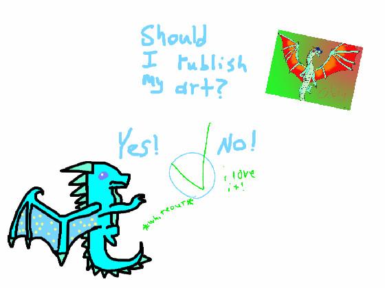 Should I Publish My Art? yes!