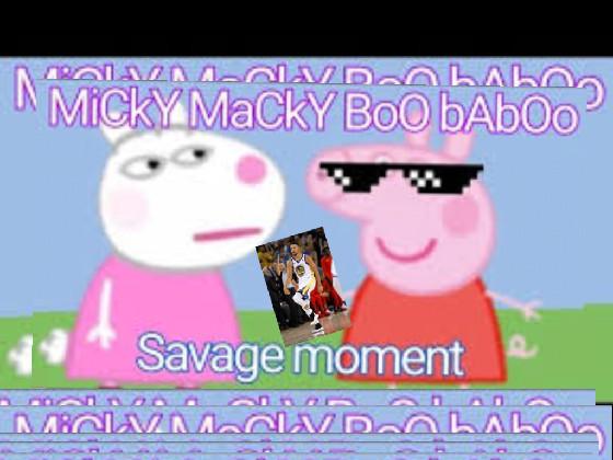Peppa Pig Miki Maki Boo Ba Boo Song HILARIOUS  1 1 1 1