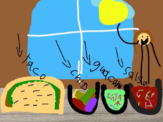 try mias taco and chips!