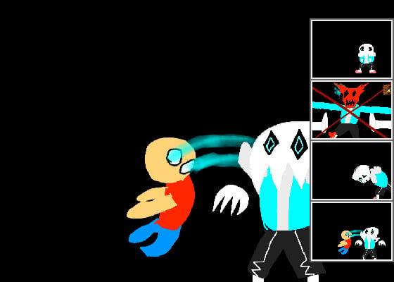 Sans is insane! we have to beat him