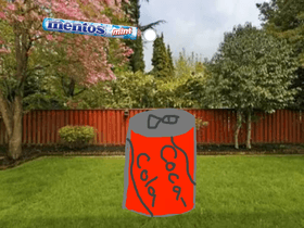 Exploding Coca Cola!