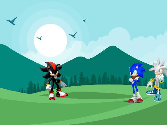 shadow vs Sonic And silver