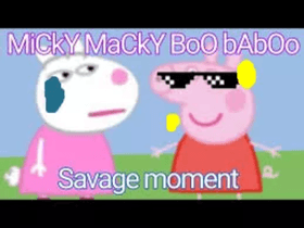 Peppa Pig Miki Maki Boo Ba Boo Song HILARIOUS