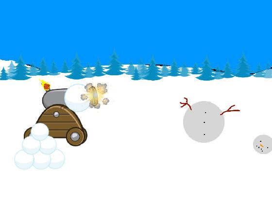 Snow ball cannon 1 1