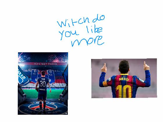 messi barc or psg