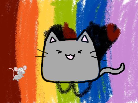 when the cat is bored