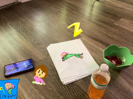 put your oc on the floor 1