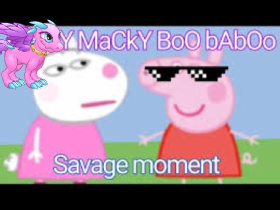 Peppa Pig Miki Maki Boo Ba Boo Song HILARIOUS  1 1 1