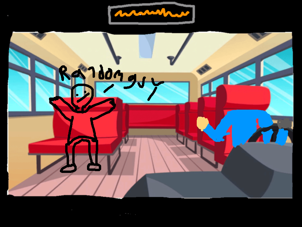 add your oc to the bus  1