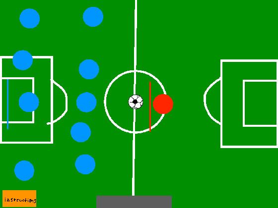2-Player Soccer biased blue