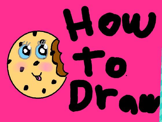 #1 How to draw a cookie 1