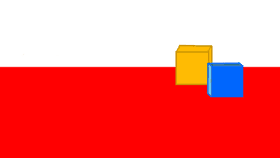 3d-ish moving cube?