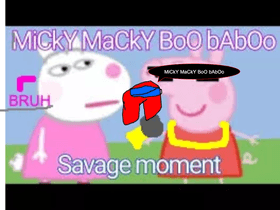 Peppa Pig Miki Maki Boo Ba Boo Song LOL
