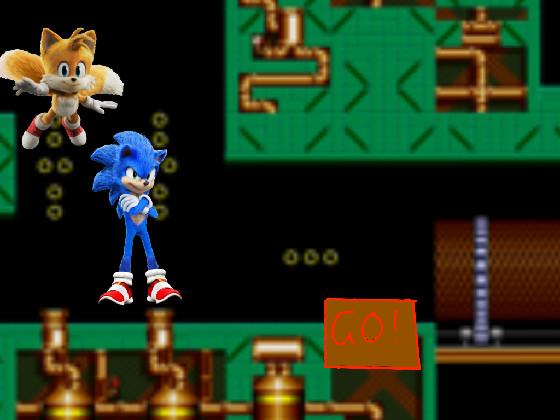 Sonic The Hedgehog movie dash