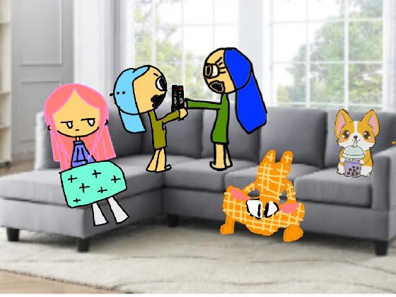 put youre oc on the couch 1 1 1
