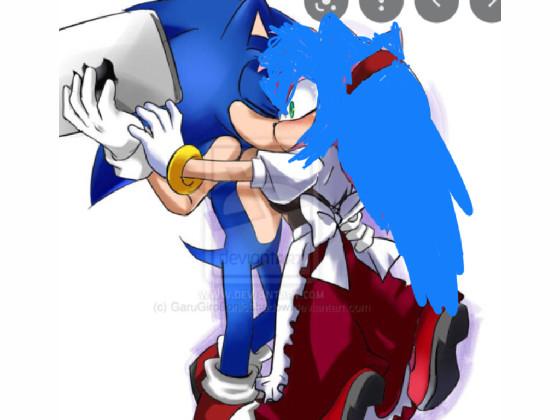 Sonic love story 4: Shadow x Penny, sonic crushed