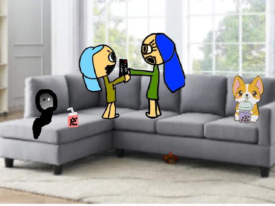 put youre oc on the couch  1